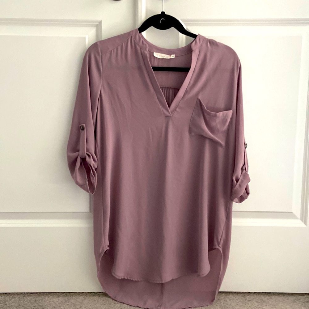 Lush plum size XS Oversize tunic
